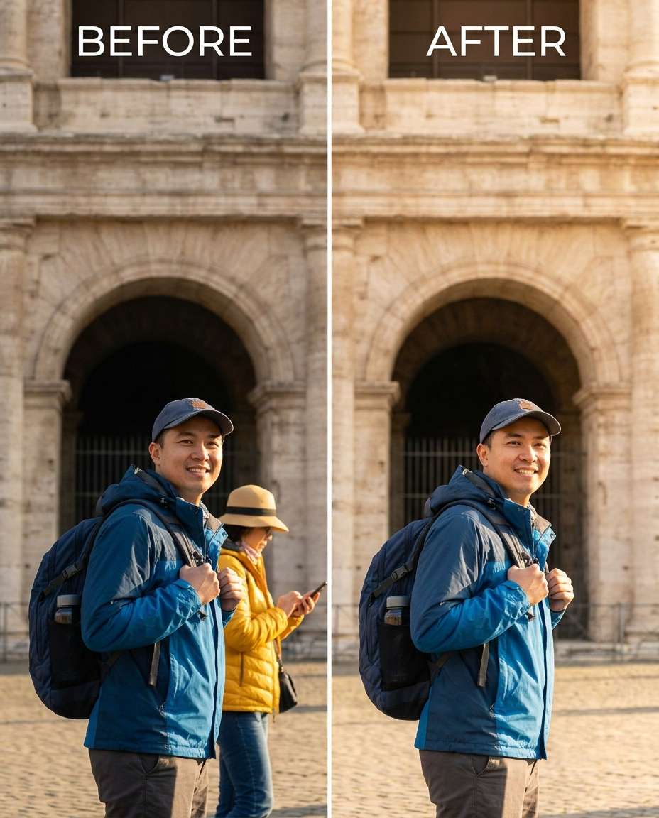 landmark tourist cleanup photo