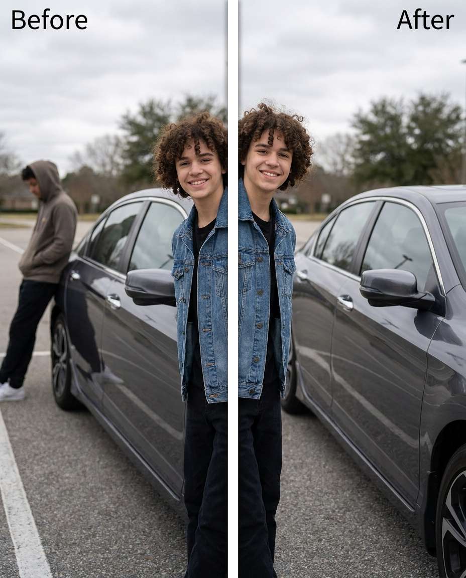 car leaner removal photo