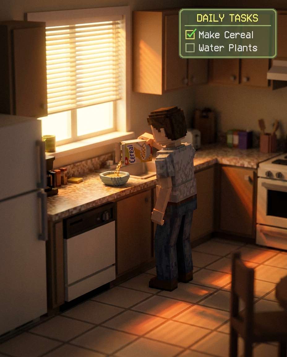 morning kitchen quiet photo