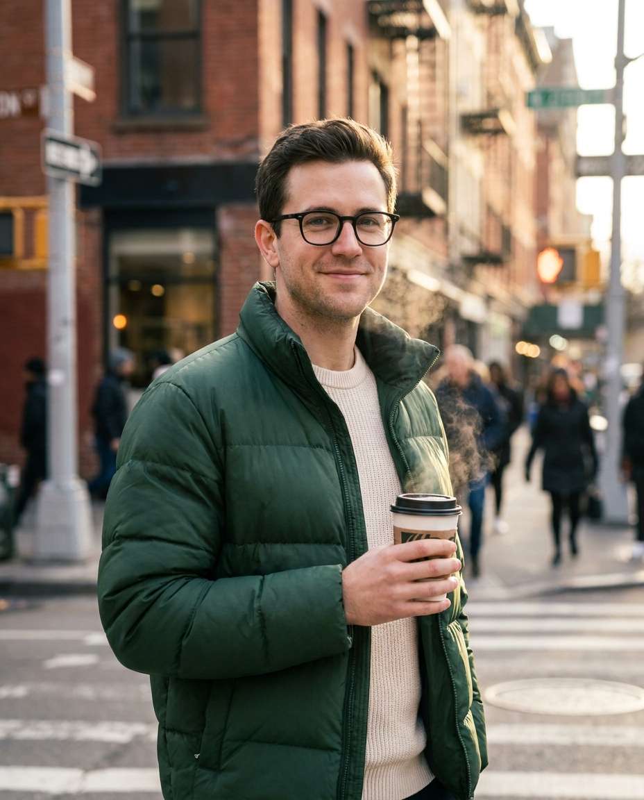 street corner coffee photo