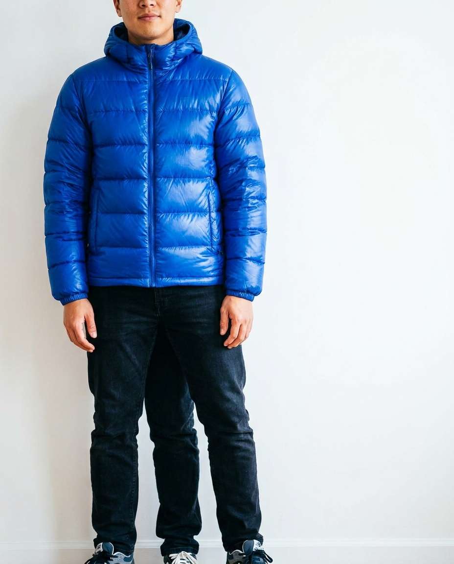 bright blue pop photo