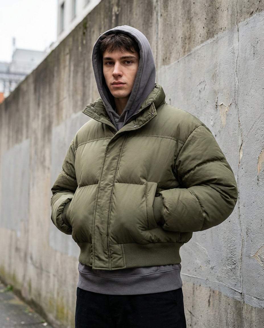 cropped streetwear fit photo