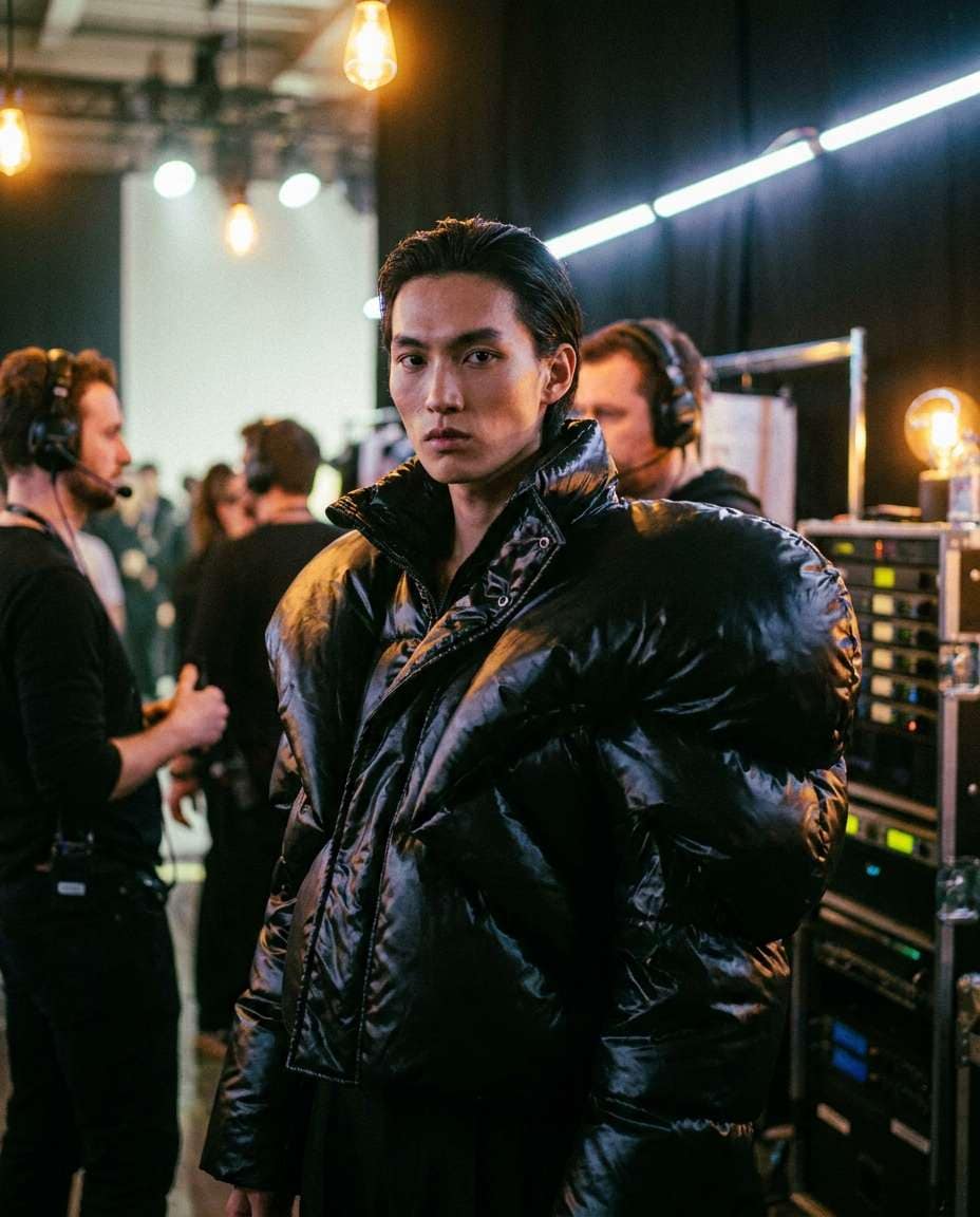 runway backstage photo