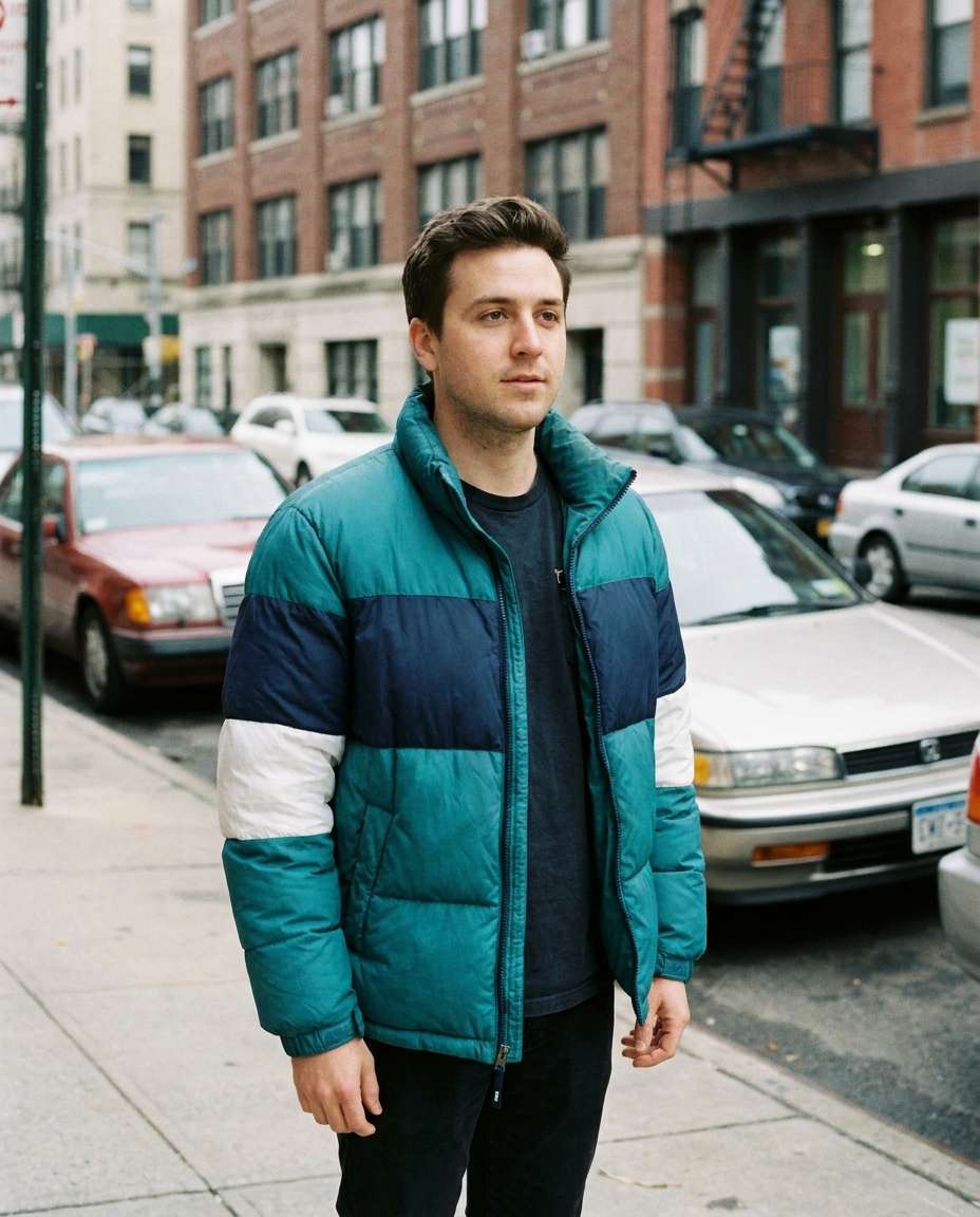 vintage 90s puff photo