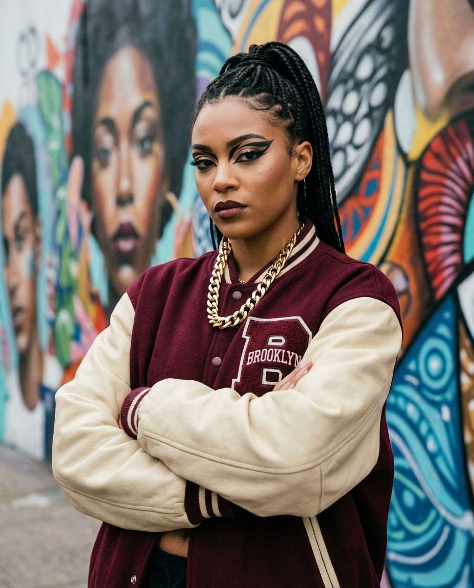 female power shot photo