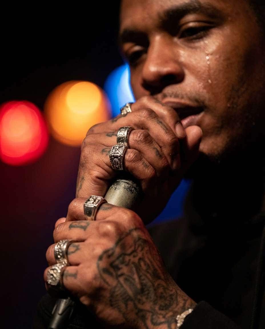 microphone closeup photo