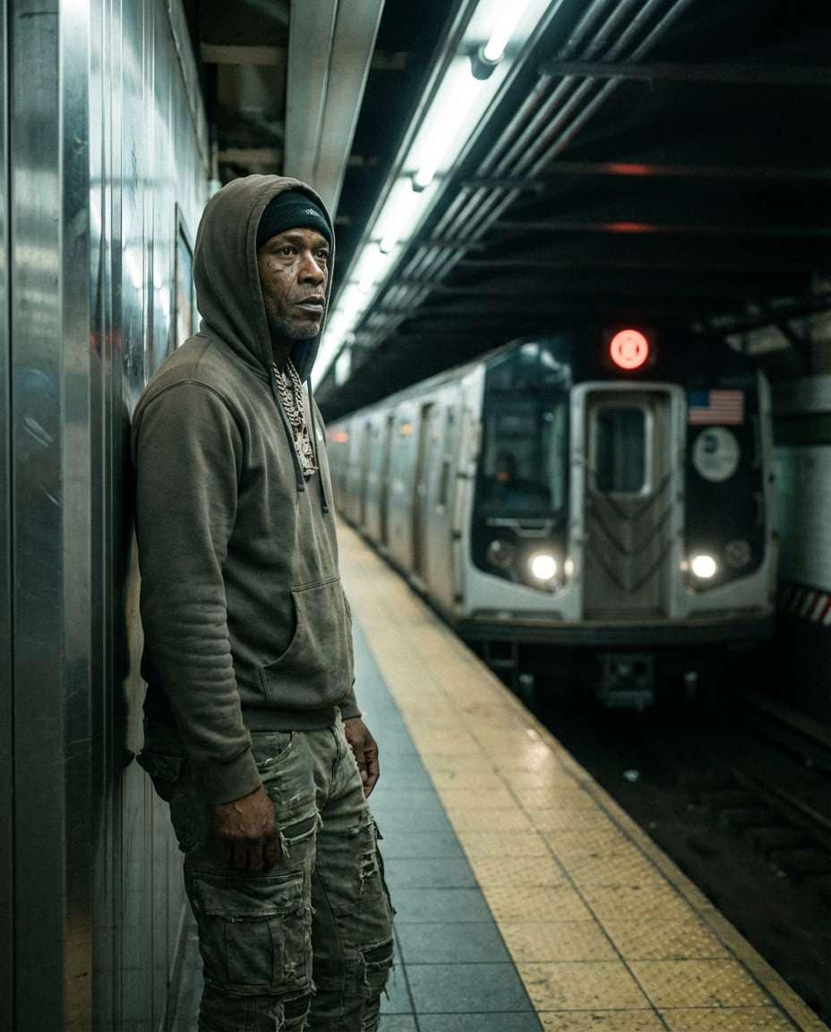 subway platform grit photo