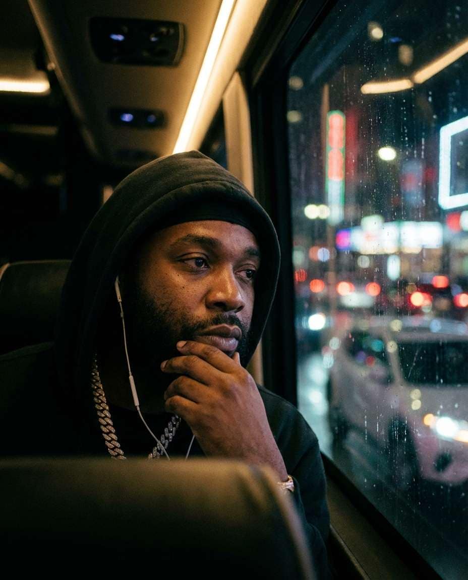 tour bus window photo