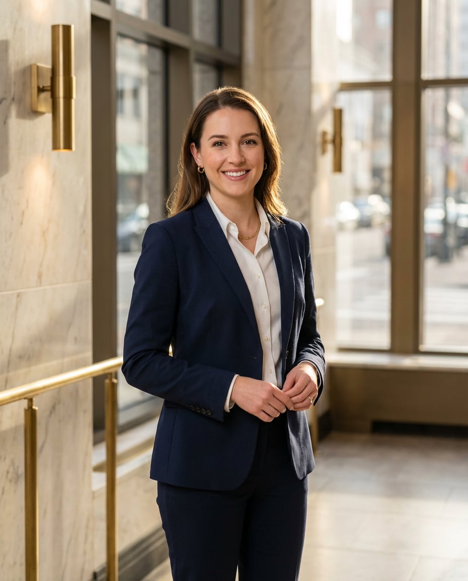 luxury lobby headshot photo