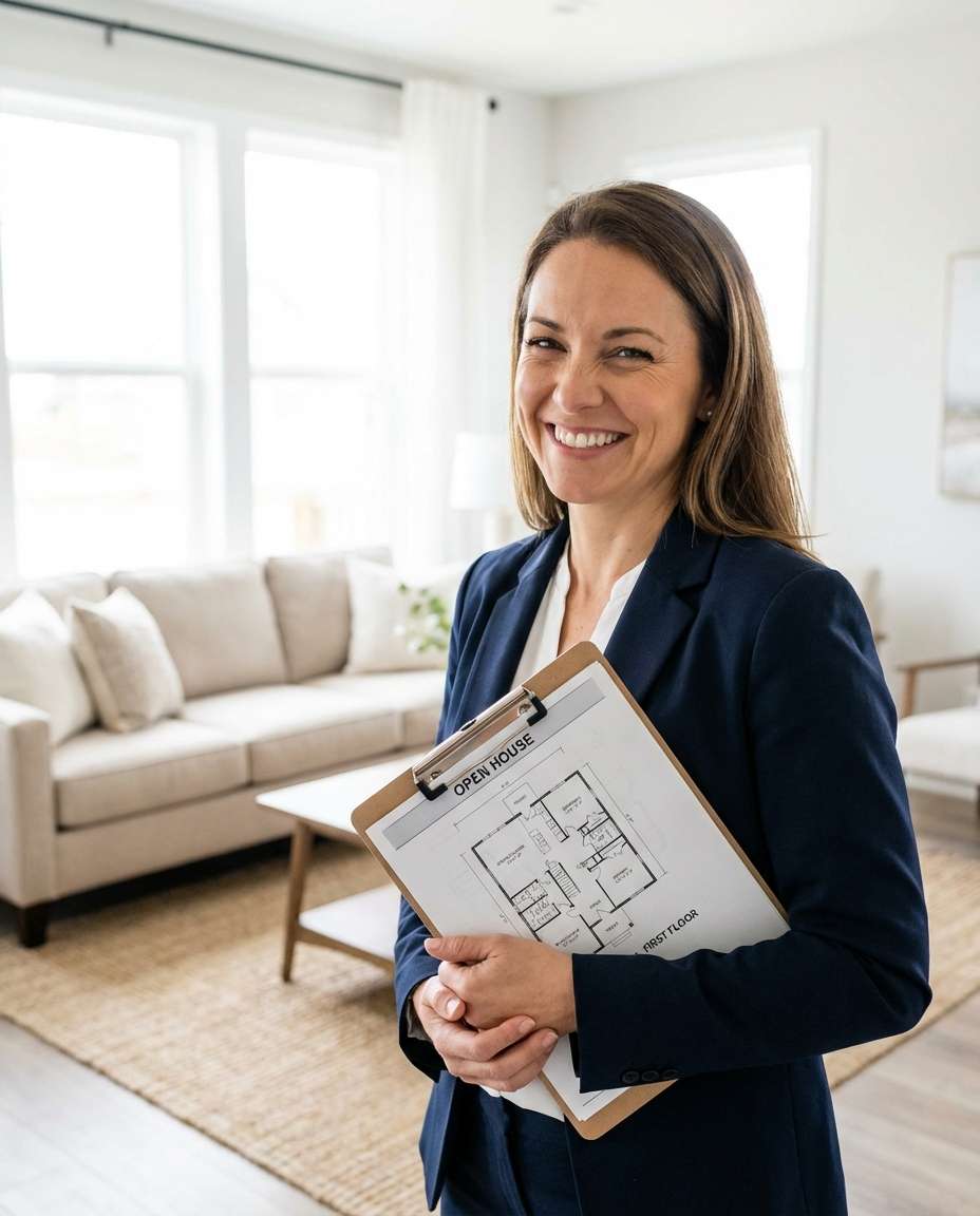 clipboard and floorplan photo