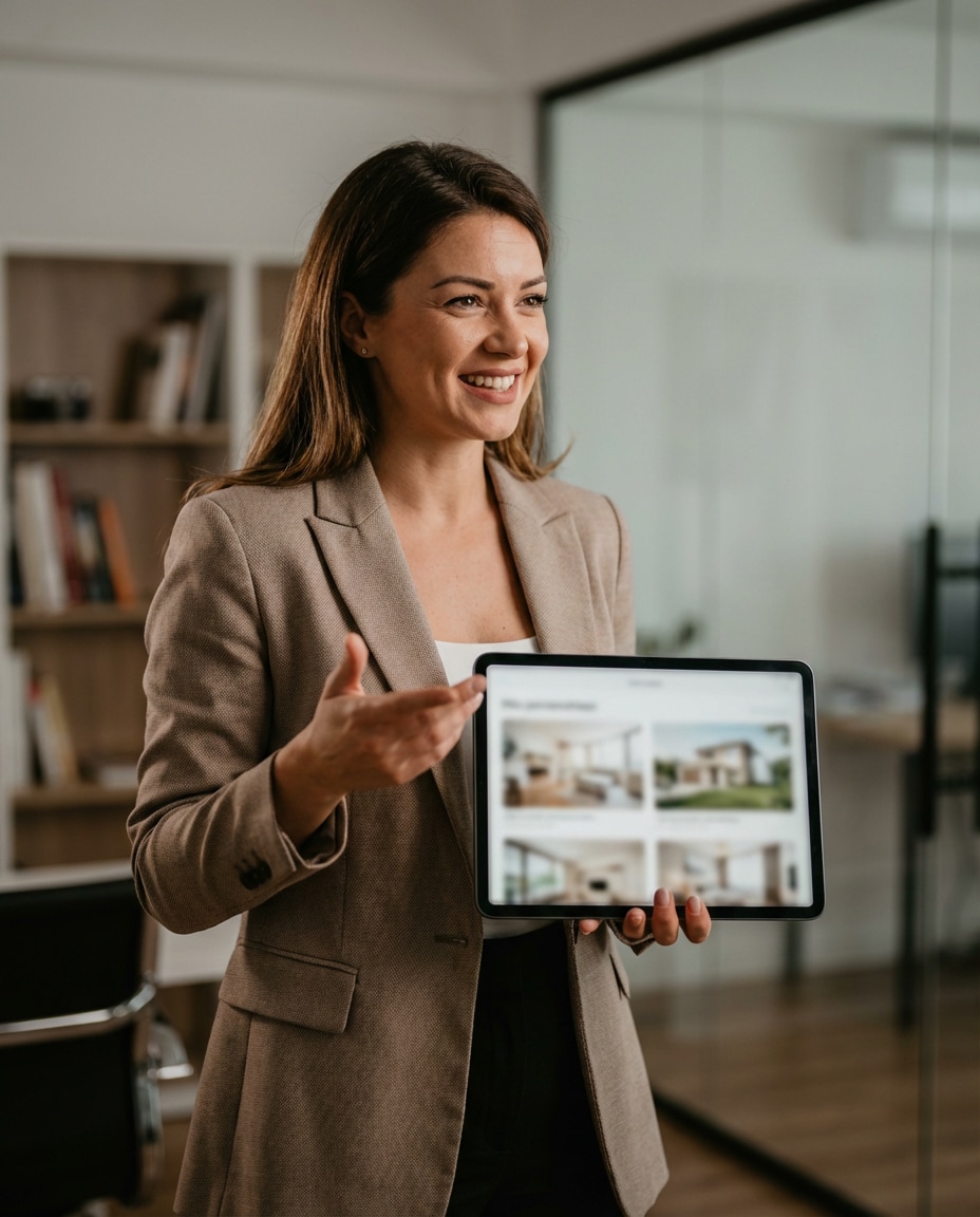 listing presentation moment photo