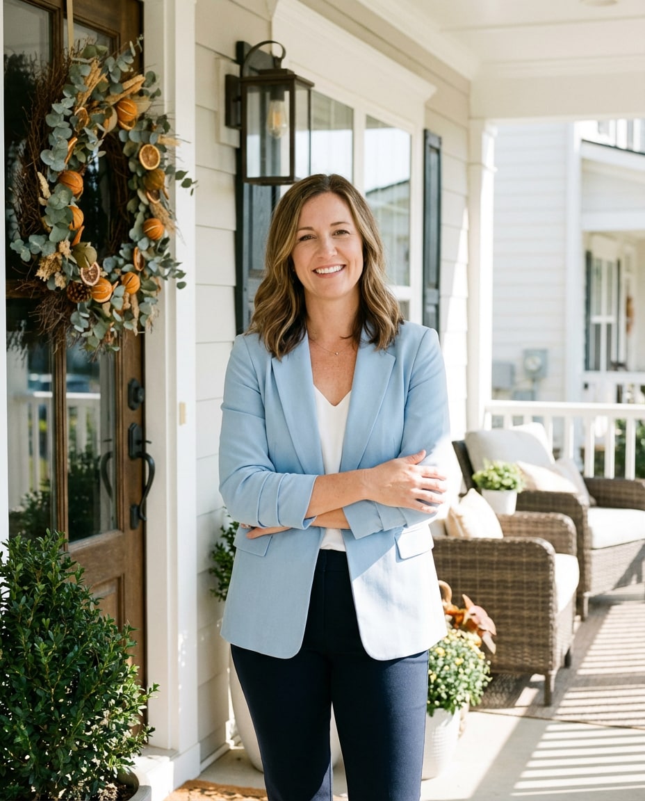 front porch welcome photo