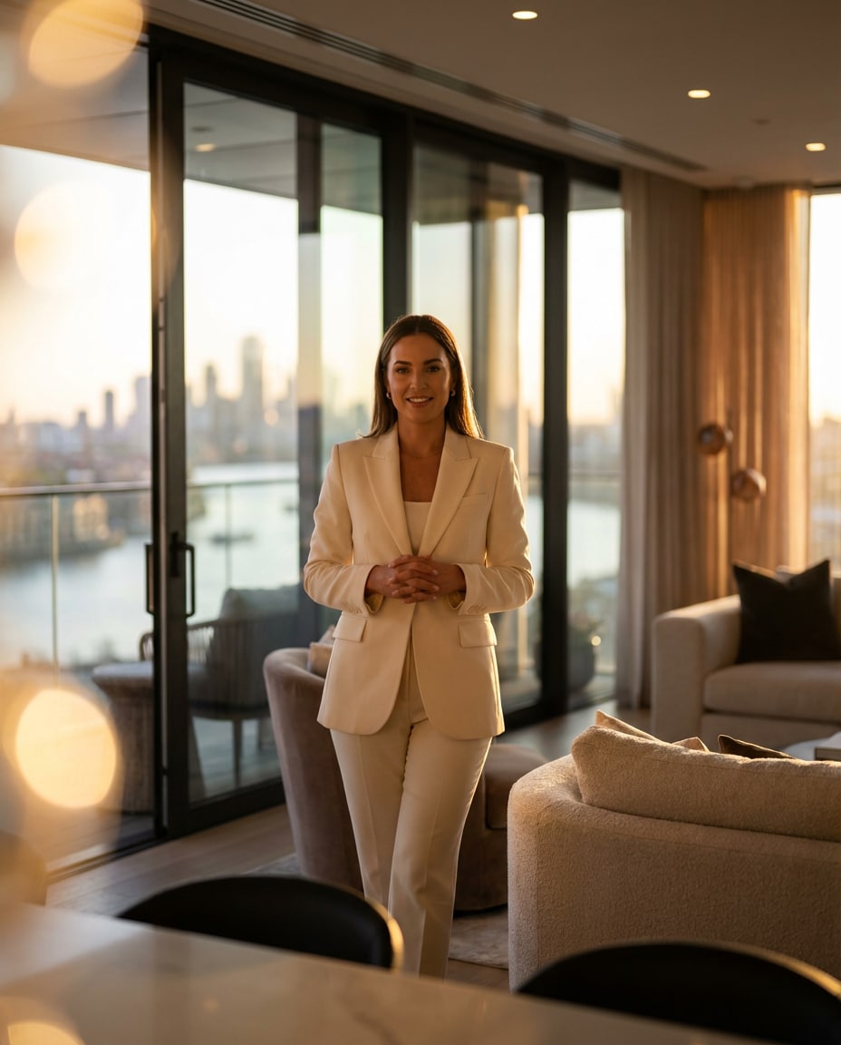 luxury penthouse interior photo