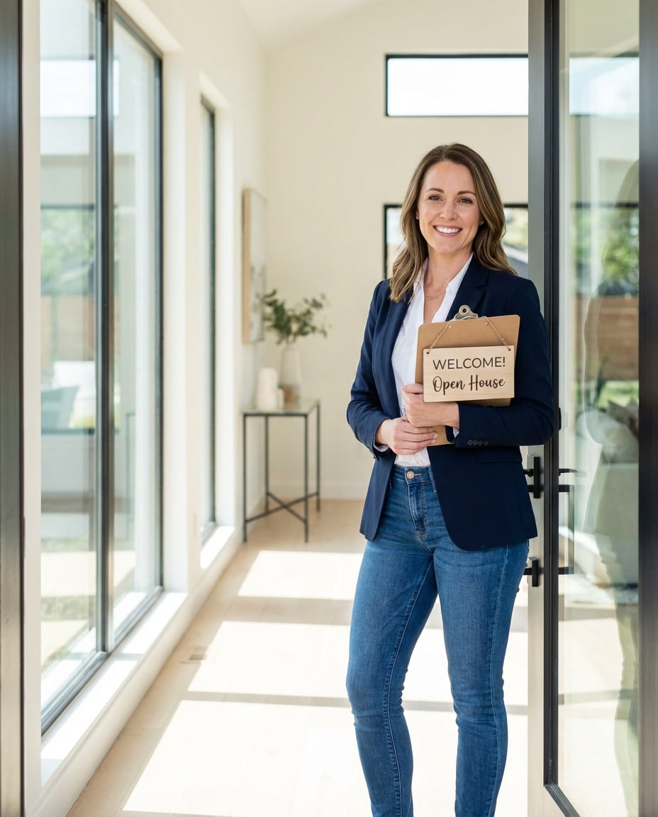 open house welcome photo