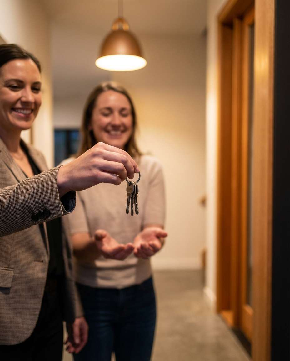 key handoff moment photo