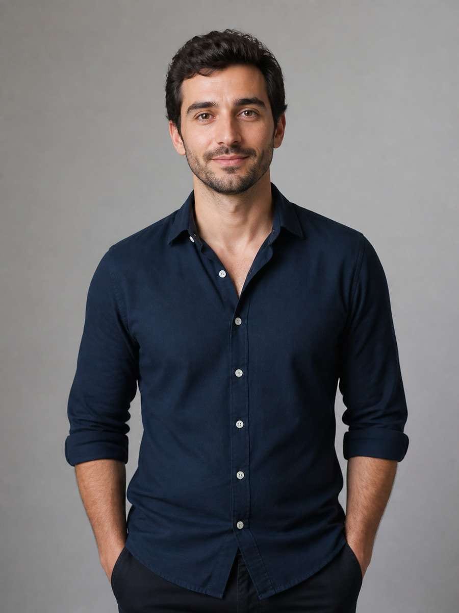 Natural Studio Portrait photo