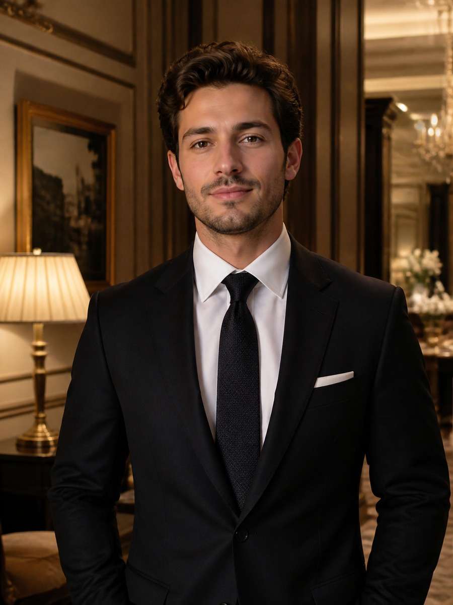 Luxury Hotel Portrait photo