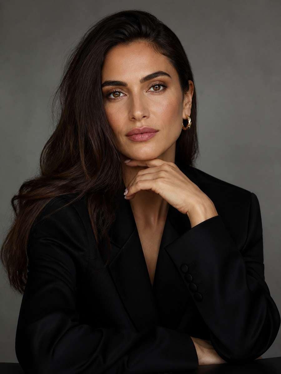 High-End Magazine Portrait photo