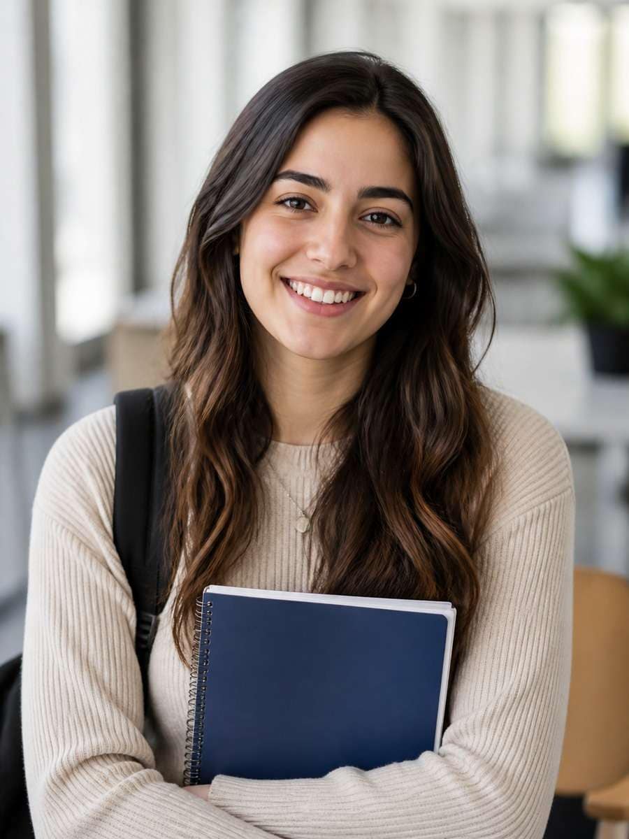 Clean Student Portrait photo