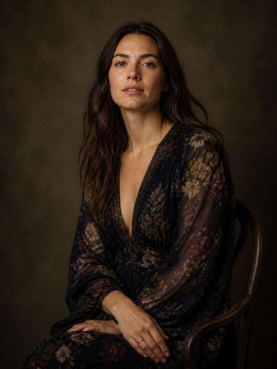 Fine Art Realistic Portrait photo