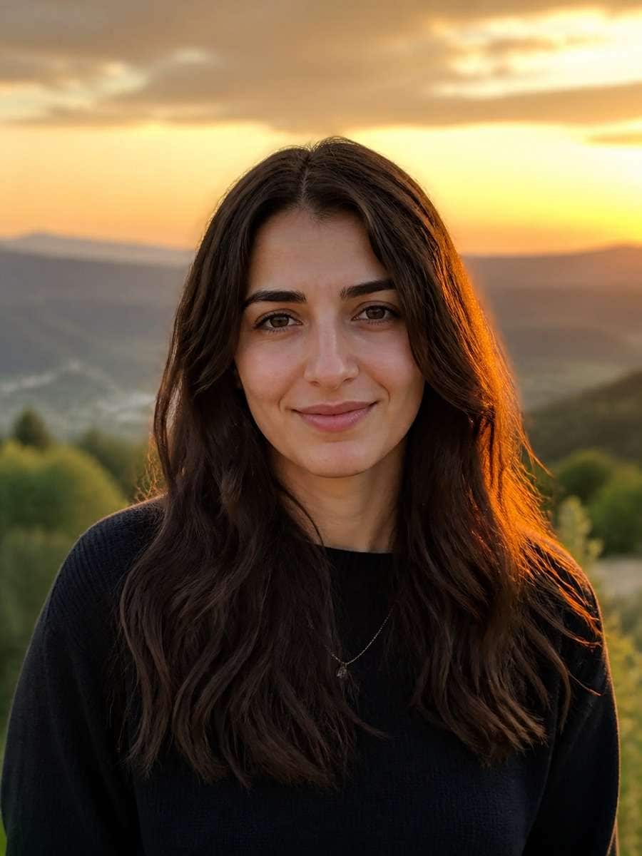 Golden Hour Outdoor Portrait photo