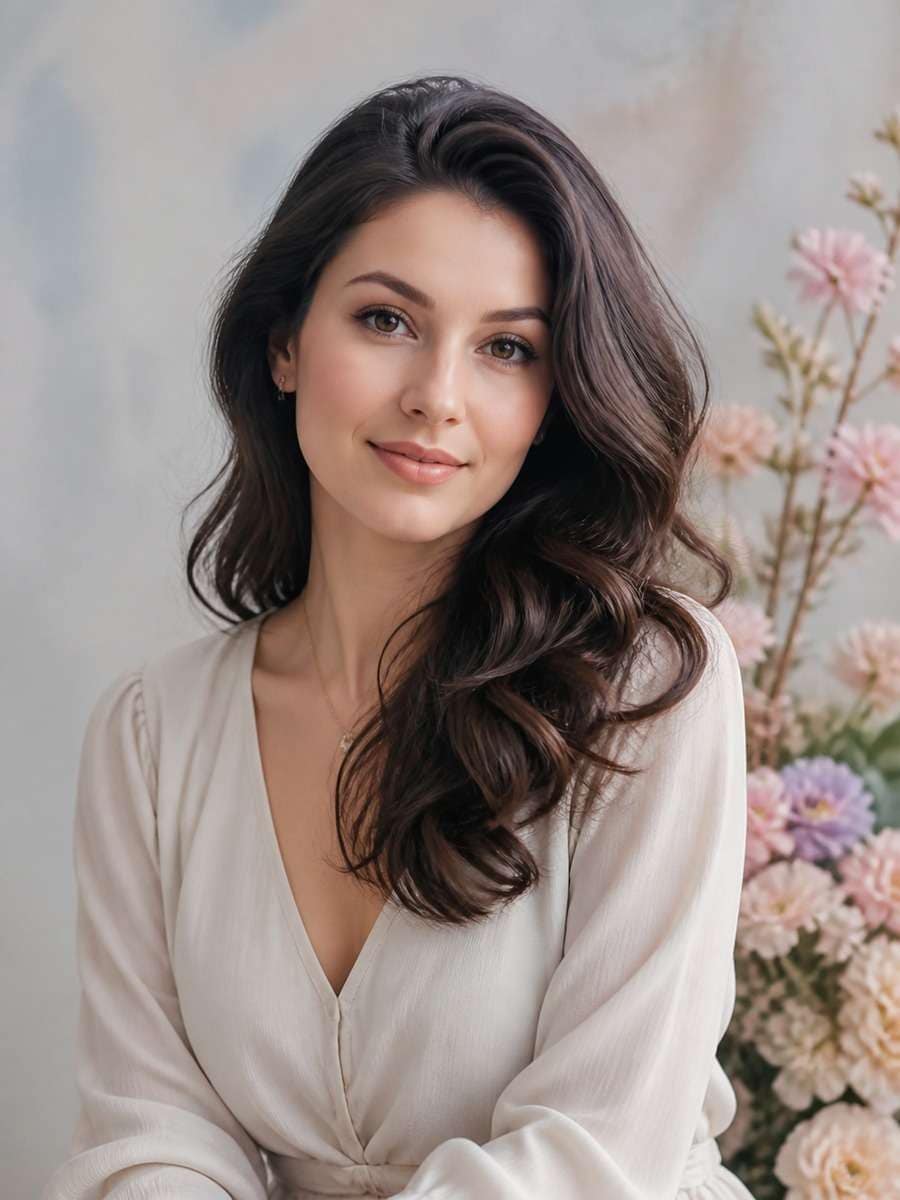 Soft Pastel Portrait photo