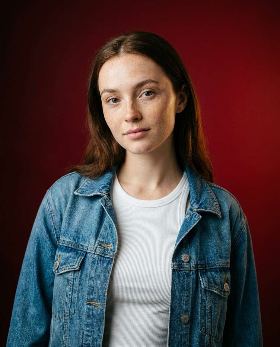 cherry gradient backdrop photo