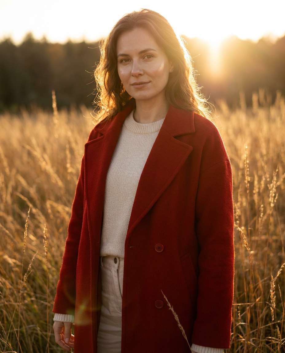 golden hour backlight photo