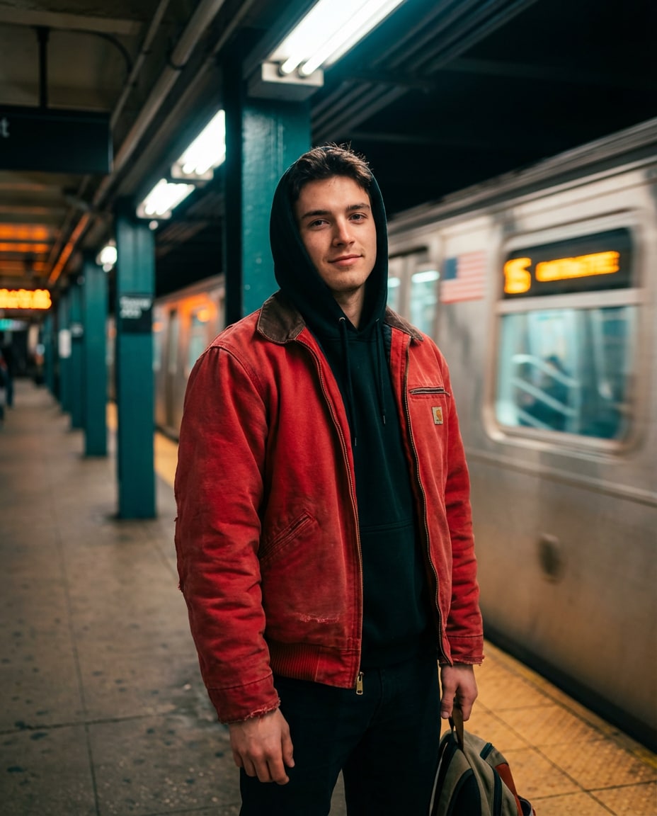 subway platform style photo