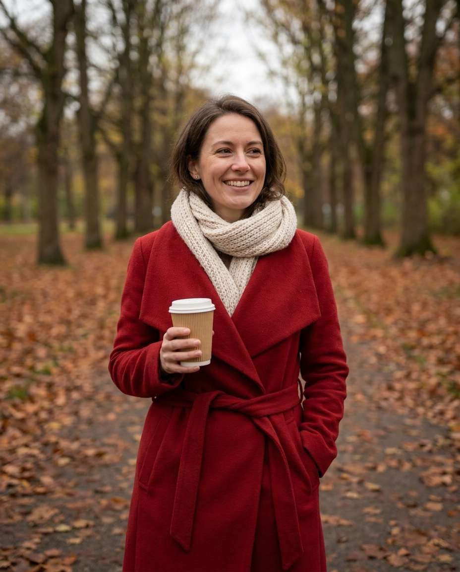 cozy wool wrap photo