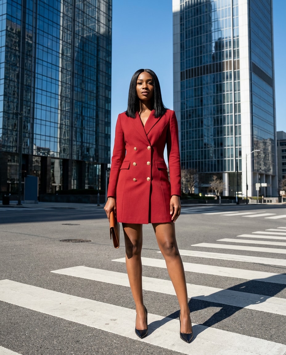 power pose downtown photo