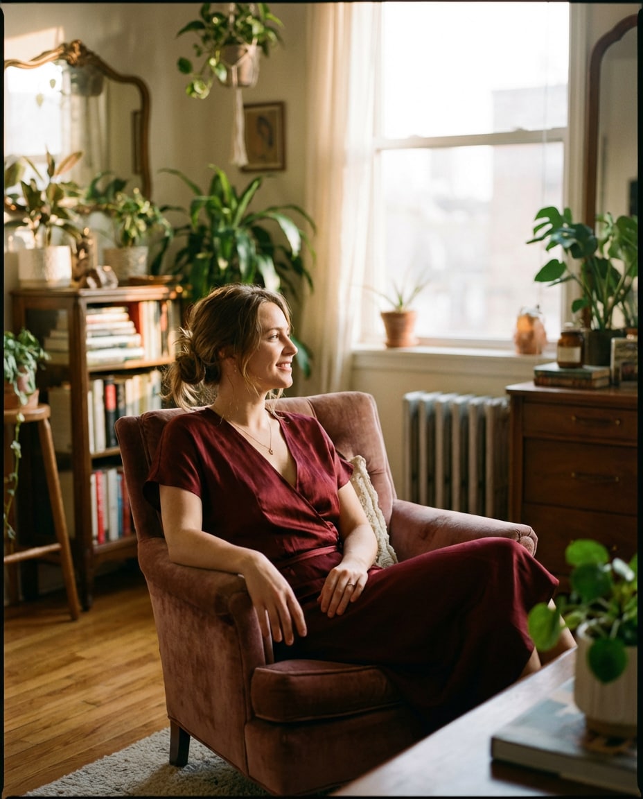 golden hour portrait photo