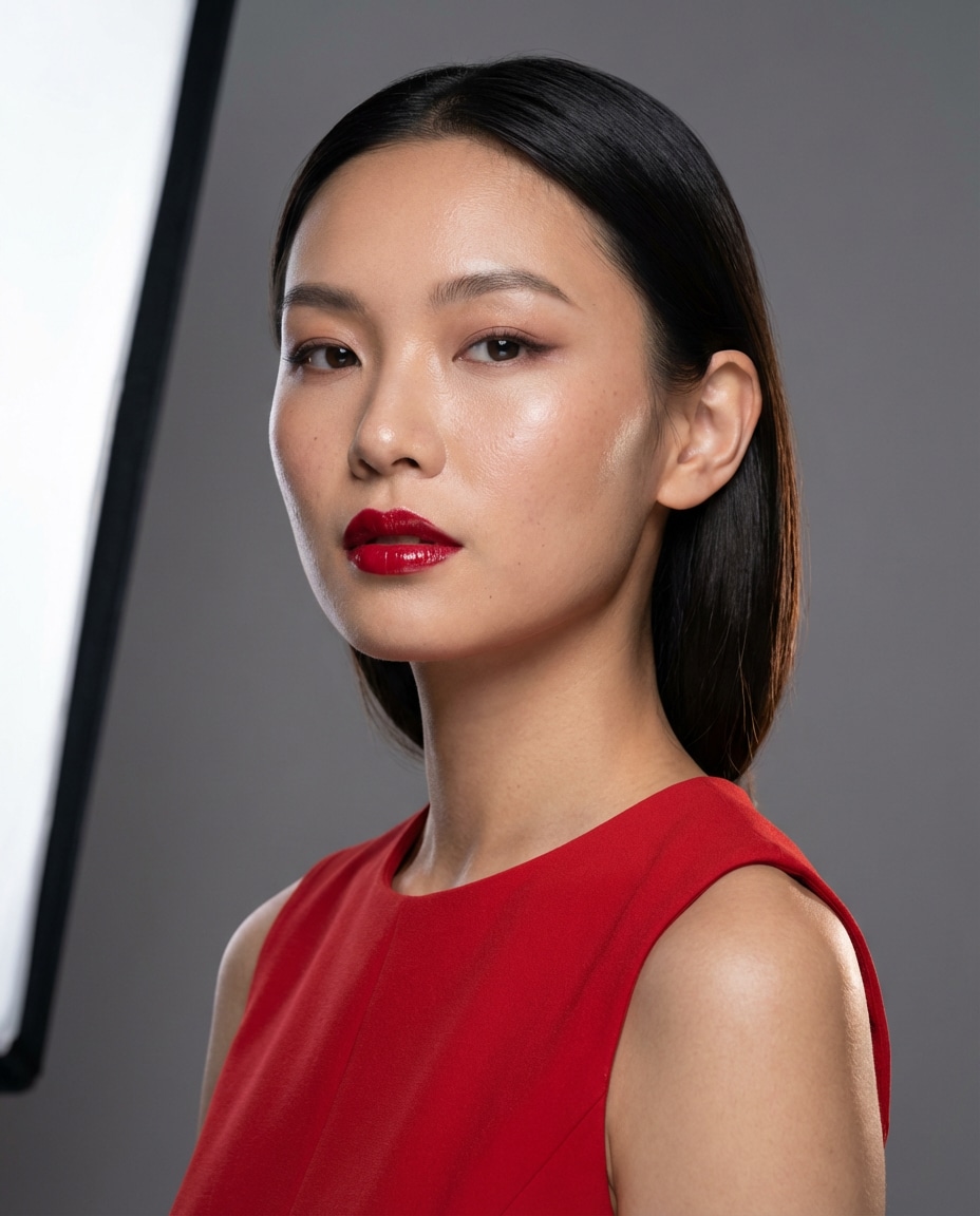 studio beauty closeup photo