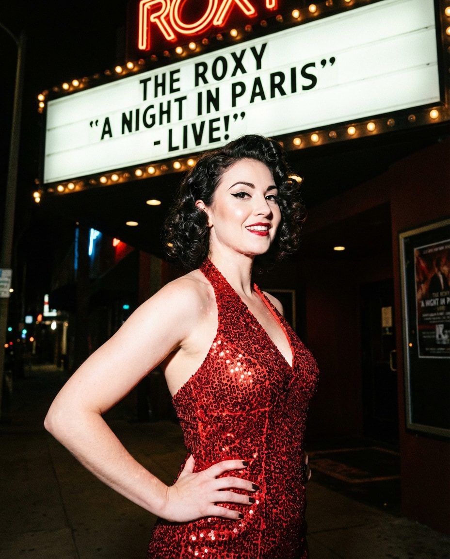 classic hollywood flash photo