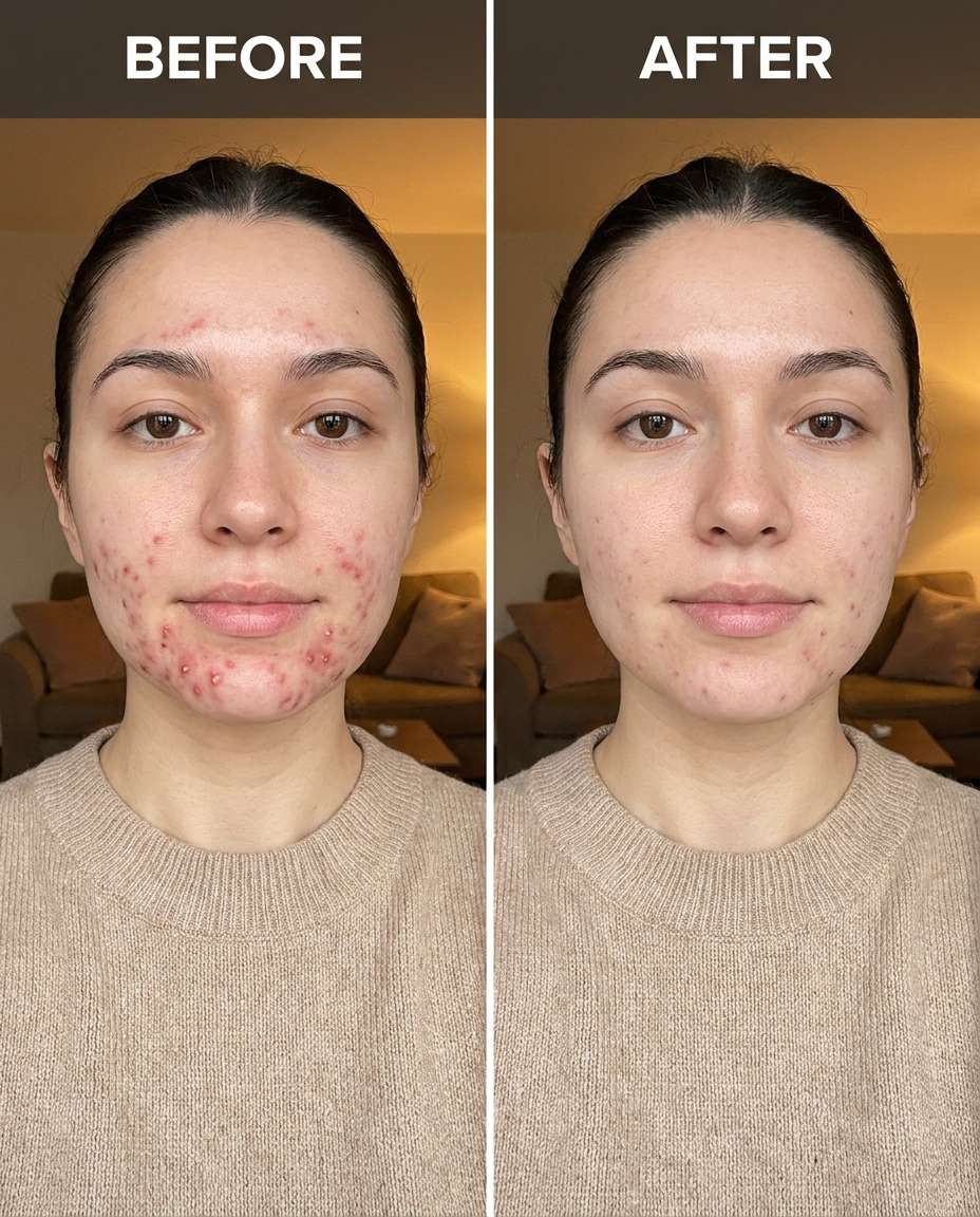 adult hormonal chin photo