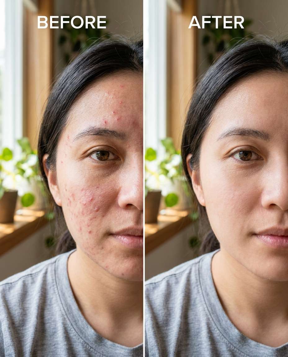 undereye area untouched photo