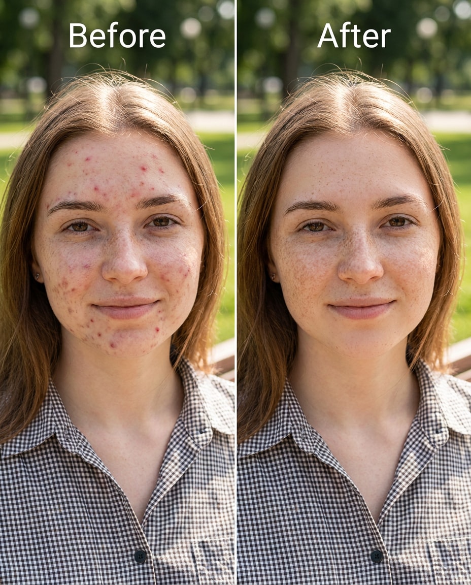 freckles kept intact photo