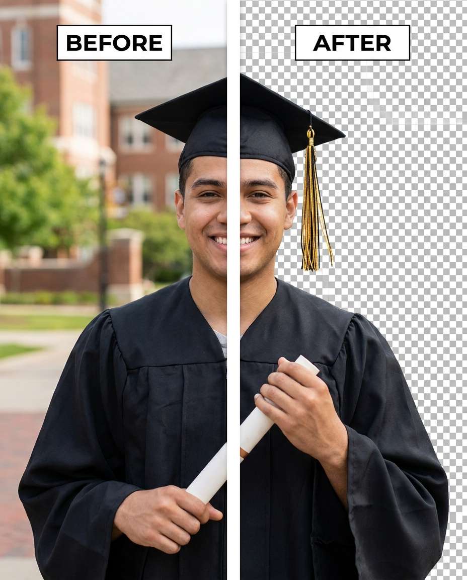 graduation tassel detail photo