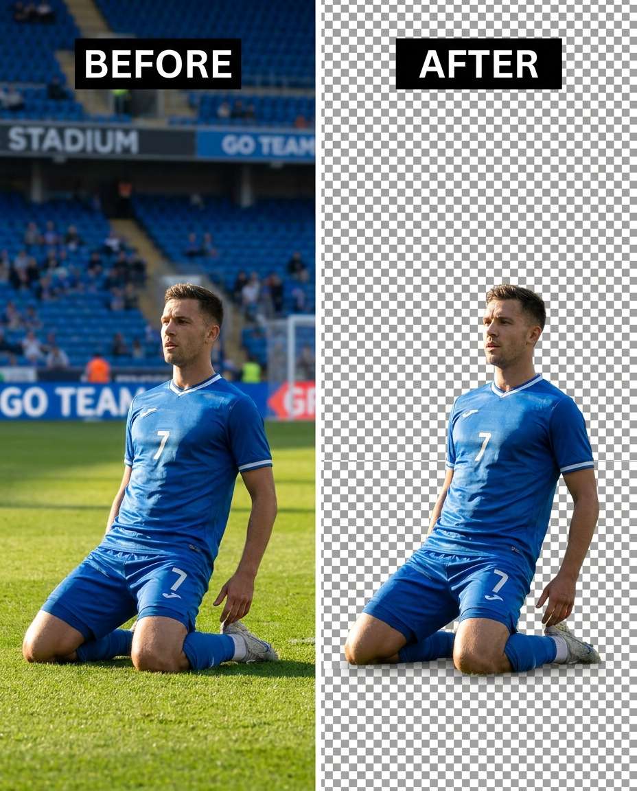 athlete stadium removed photo