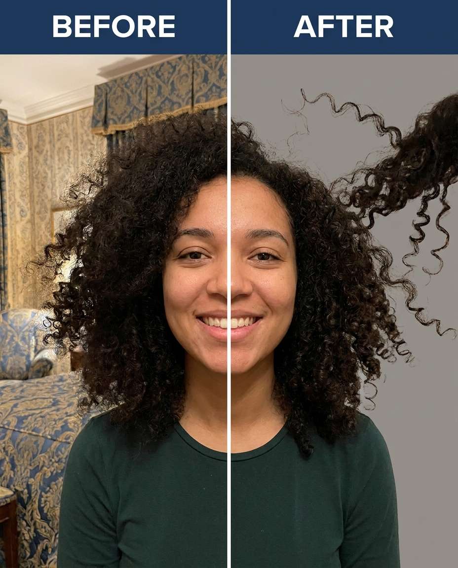 curly hair edge protection photo