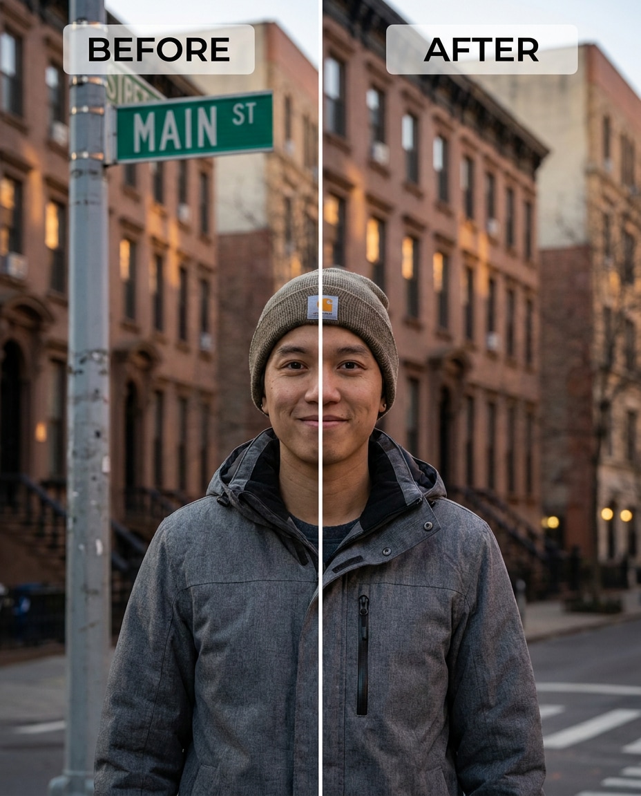 street sign removal photo