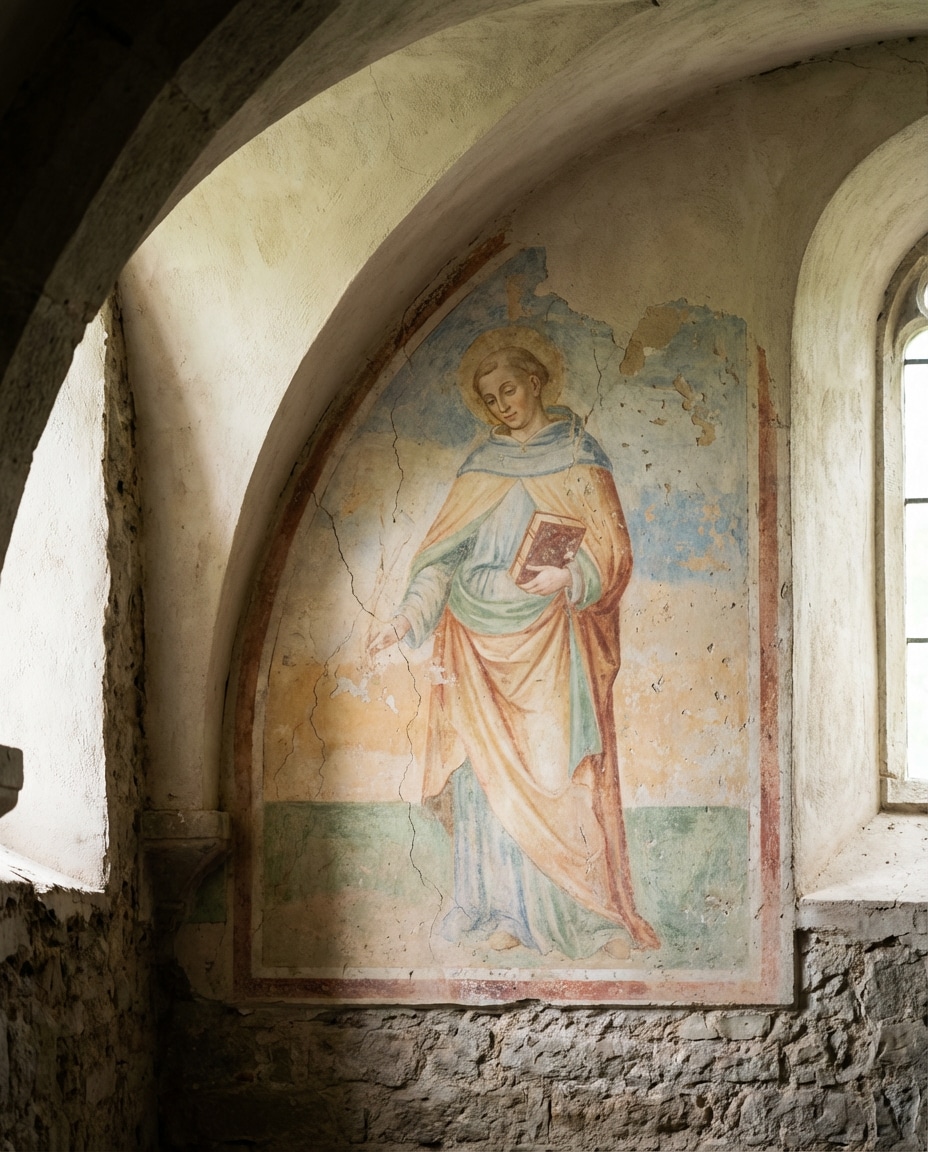 chapel fresco aura photo