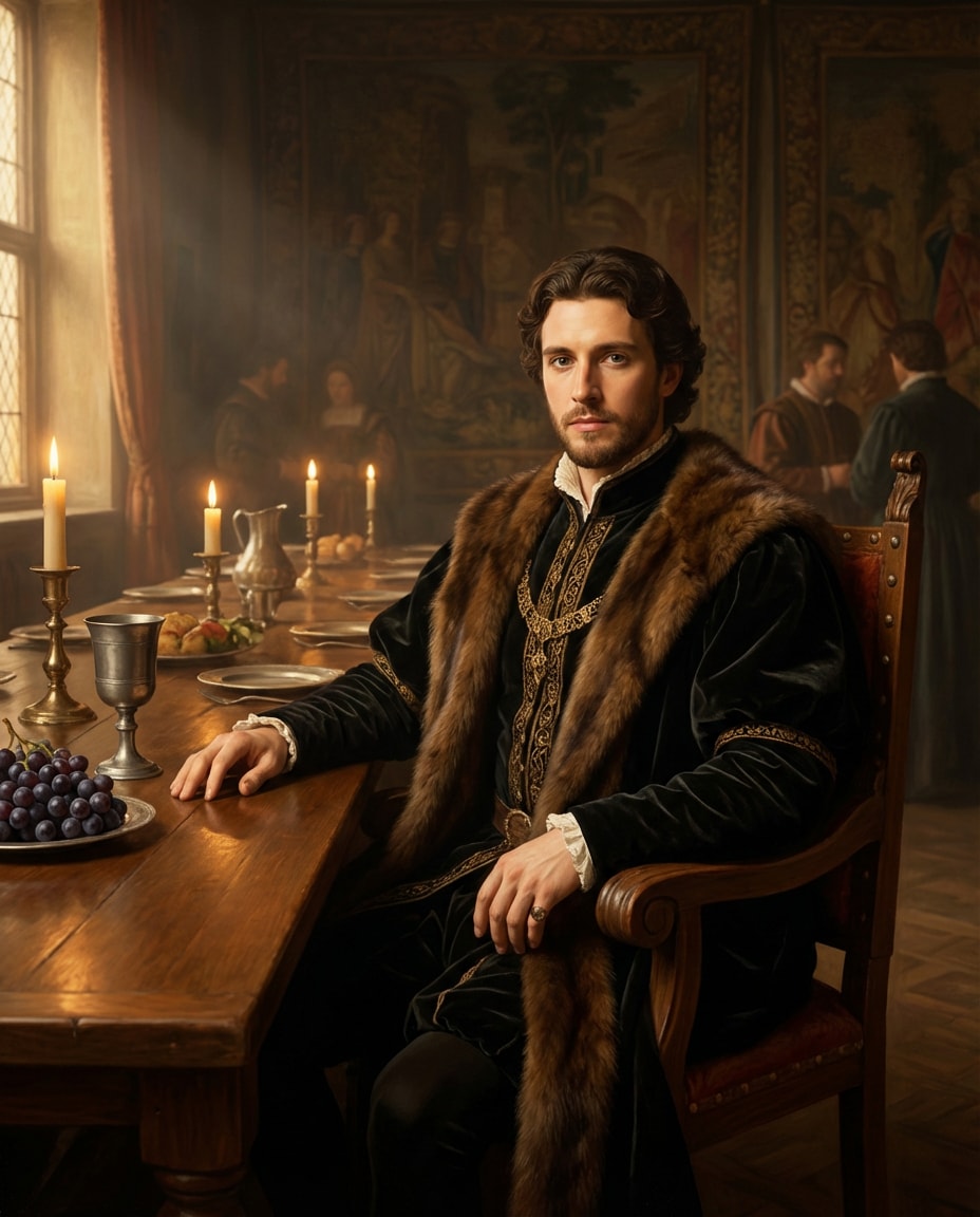 banquet hall portrait photo