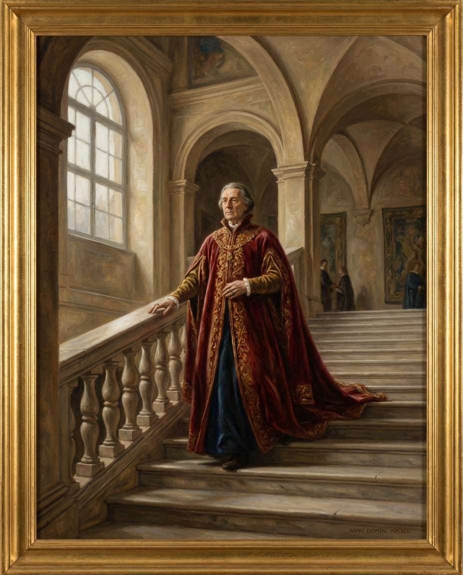 marble staircase figure photo