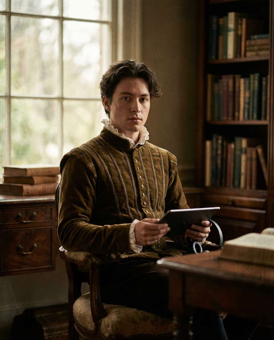 golden hour portrait photo