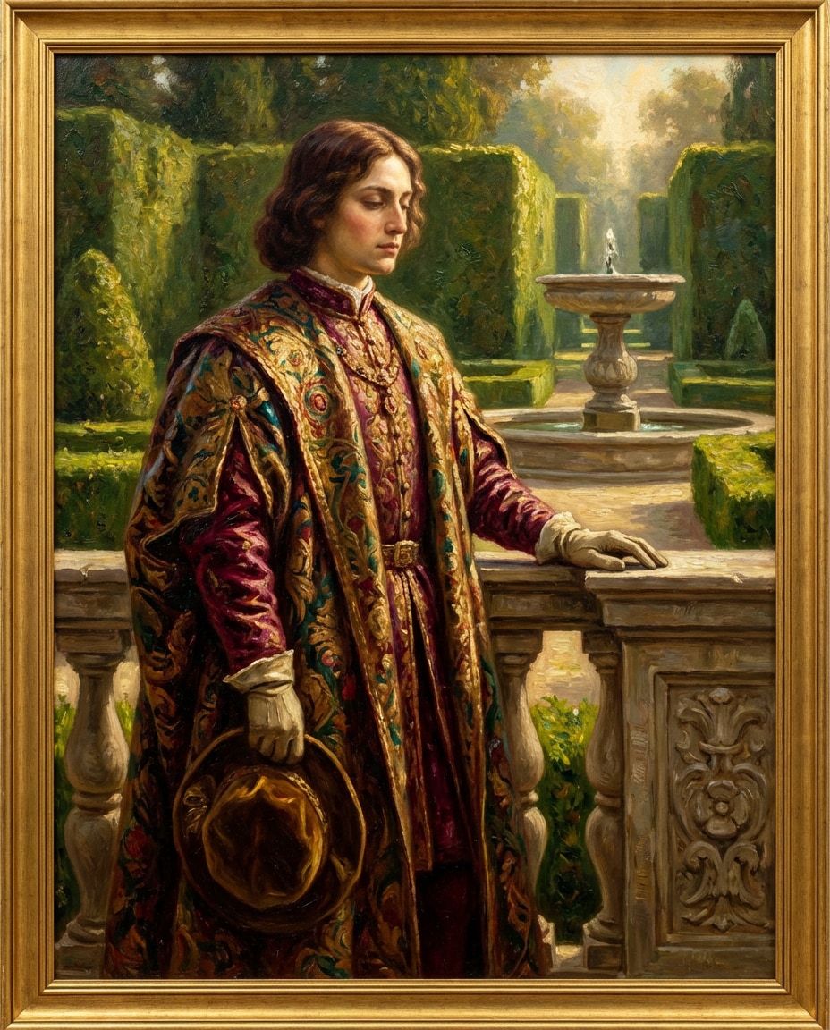 garden patron pose photo