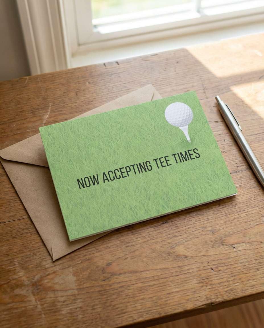 golf course humor photo