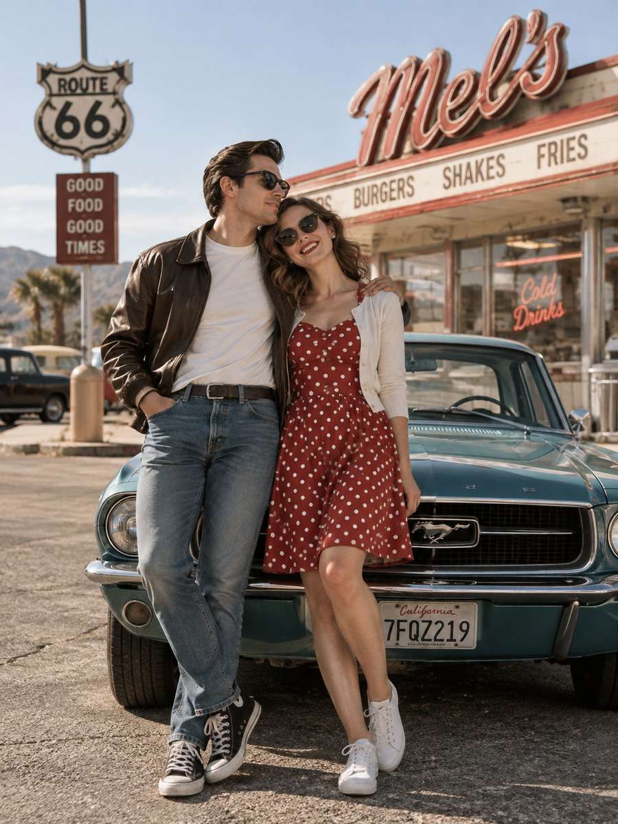 Cinematic Night Scene photo