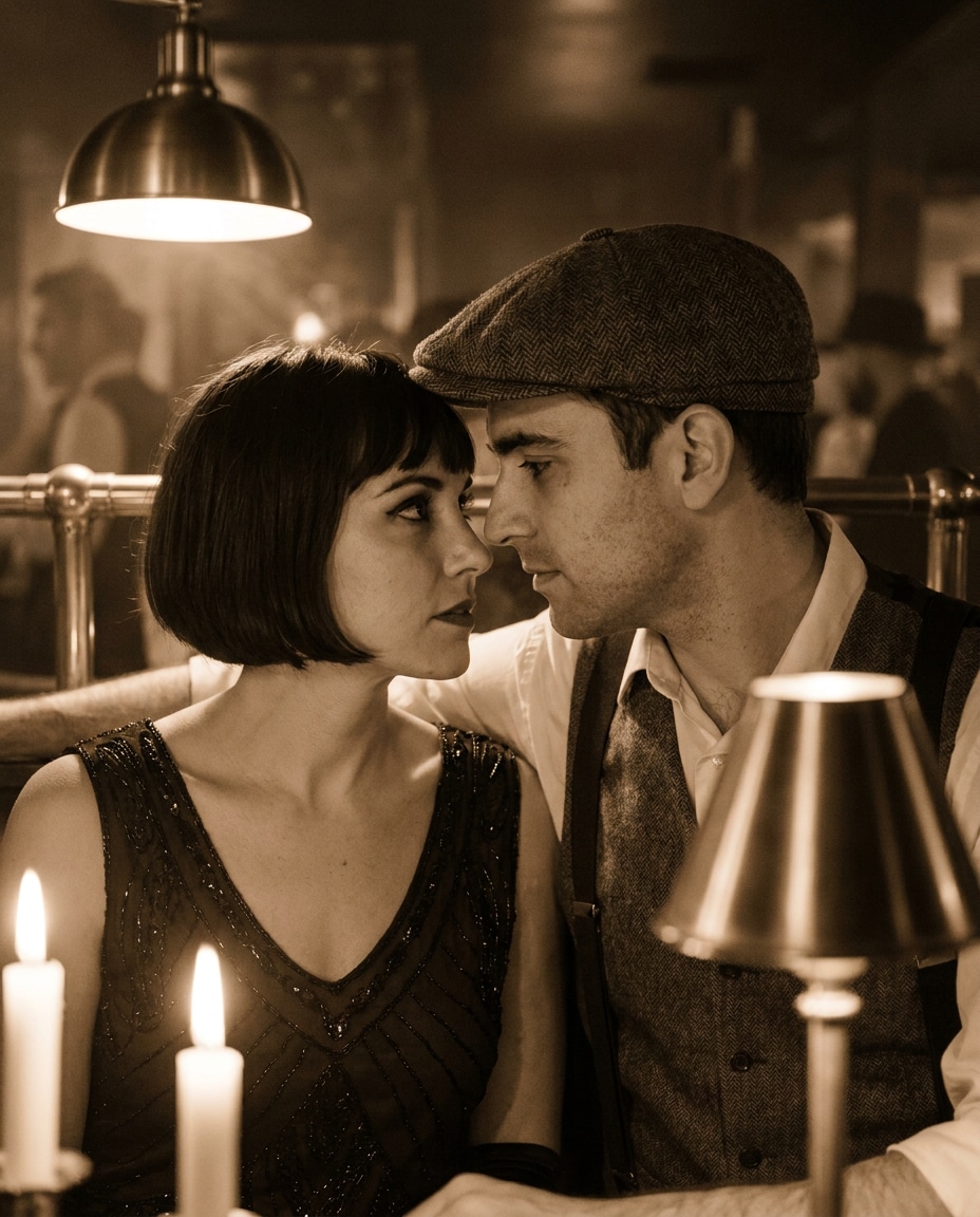 1920s speakeasy mood photo