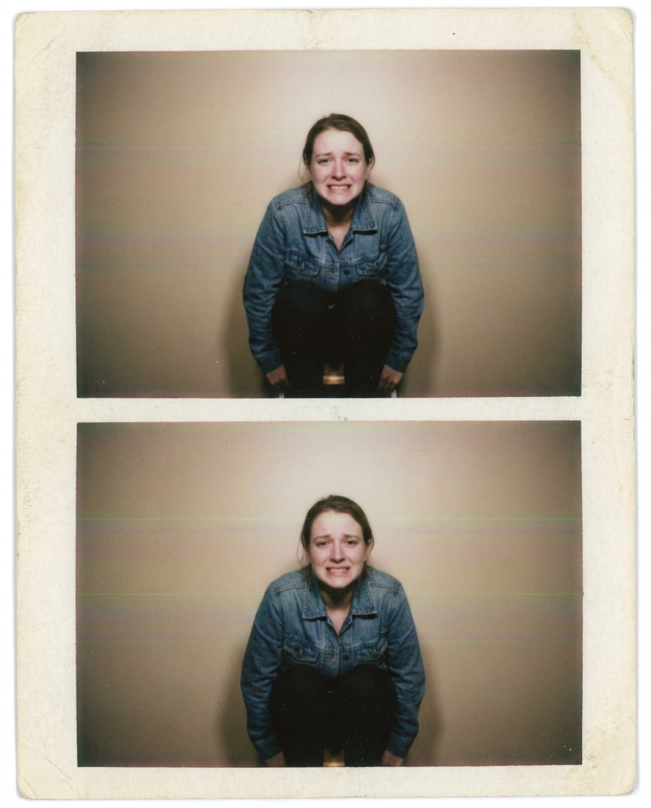 faded photo booth photo